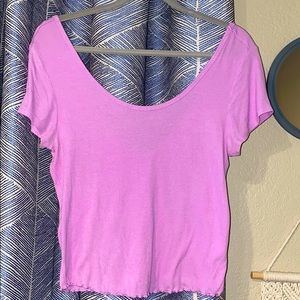 Sexy Off The Shoulder Ribbed Crop Top